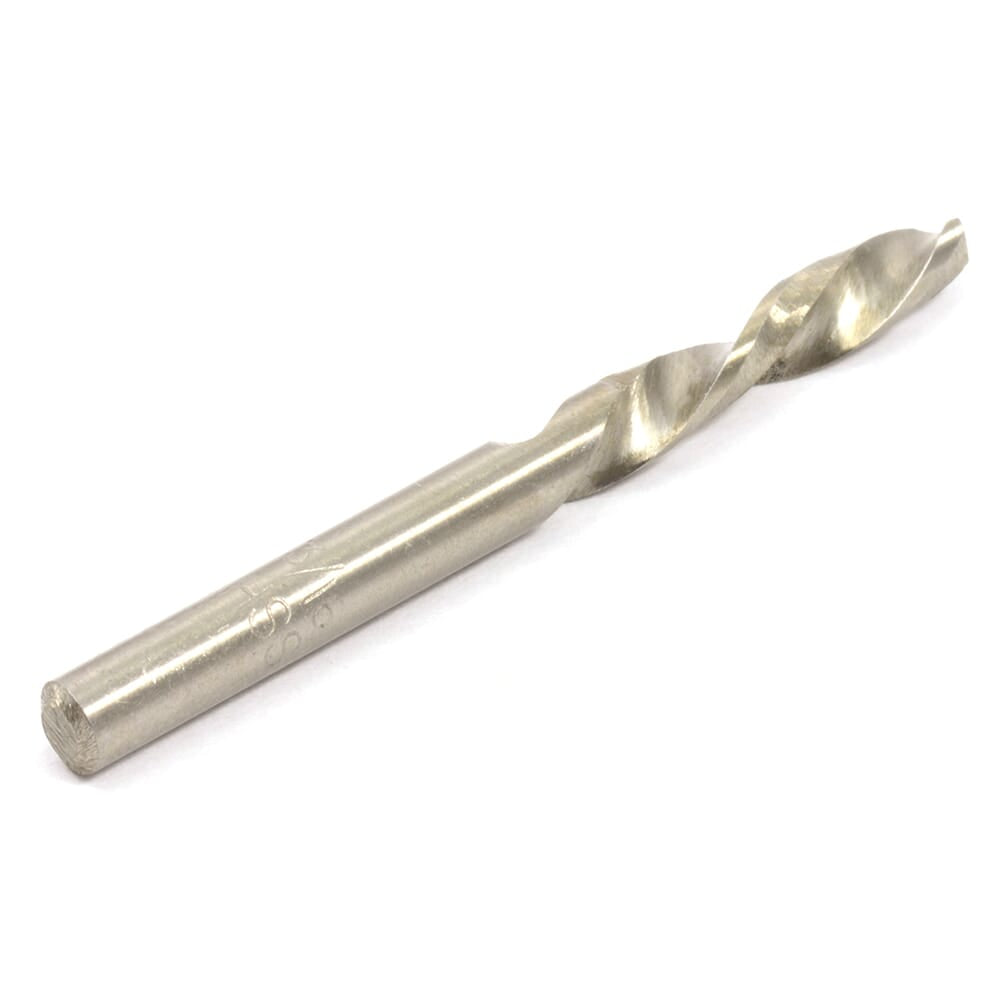 Forney Stubby Left Hand Drill Bit, High Speed Steel (HSS), 3/16 in