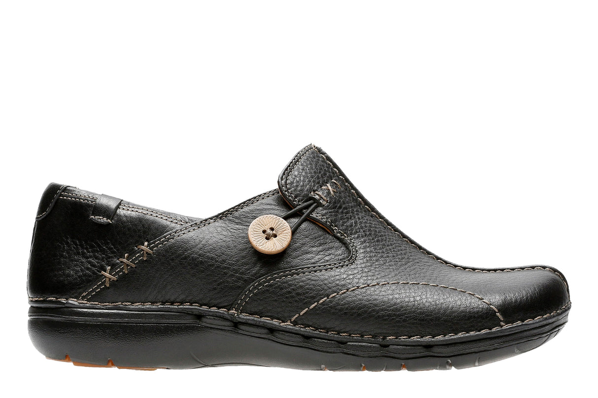 Clarks Shoes Women's UN.LOOP Shoe BLACK /  / M