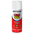 RUST-OLEUM 12 OZ LeakSeal White Flexible Rubber Coating Spray Paint WHITE