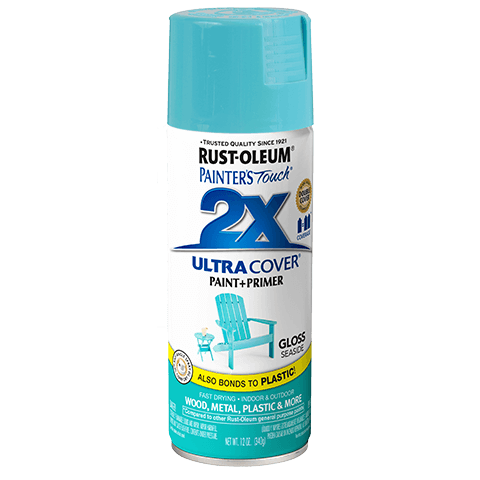 RUST-OLEUM 12 OZ Painter's Touch 2X Ultra Cover Gloss Spray Paint - Gloss Seaside SEASIDE /  / 12OZ