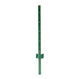 Garden Zone Blue Hawk Powder-Coated Steel U-Post for Garden Fence, 4ft