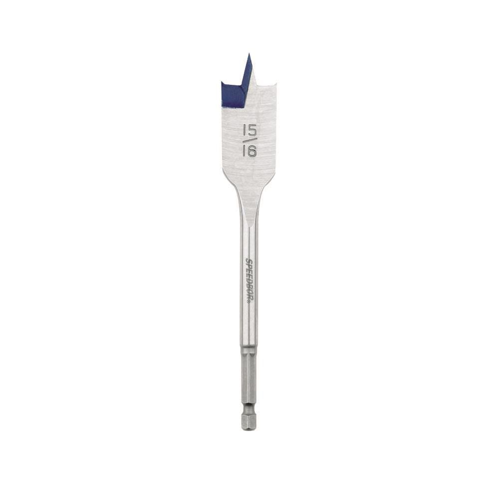 IRWIN INDUSTRIAL TOOL SPEEDBOR Standard Length Flat Bit 15/16 in. X 6 in. 15/16IN