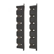 Berkley Horizontal Rod Rack Black