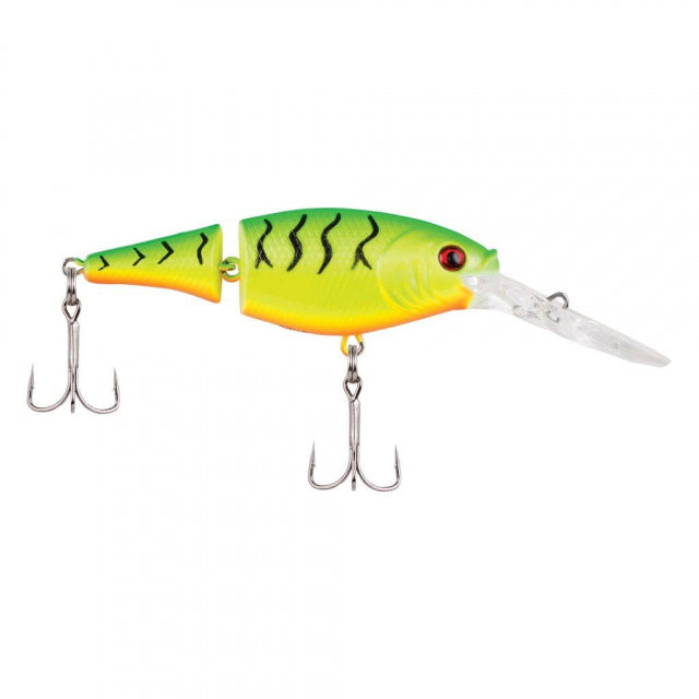 Berkley Flicker Shad Jointed | 1/3 oz | 2 3/4in | 7cm | 6 | 7'-9' | 2.1m-2.7m | Model #FFSH7J-FT Firetiger