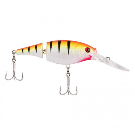 Berkley Flicker Shad Jointed | 1/5 oz | 2in | 5cm | 8 | 5'-7' | 1.5m-2.1m | Model #FFSH5J-SPR Sunset Perch