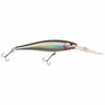 Berkley Flicker Minnow | 1/4 oz | 3in | 7.5cm | 8 | 14'-17' | 4.3m-5.2m | Model #FFMN7D-BSV Black Silver