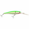 Berkley Flicker Minnow | 1/4 oz | 3in | 7.5cm | 8 | 14'-17' | 4.3m-5.2m | Model #FFMN7D-CPR Chartreuse Pearl