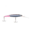 Berkley Flicker Minnow | 1/4 oz | 3in | 7.5cm | 8 | 14'-17' | 4.3m-5.2m | Model #FFMN7D-FTBC Firetail MF Black Cougar