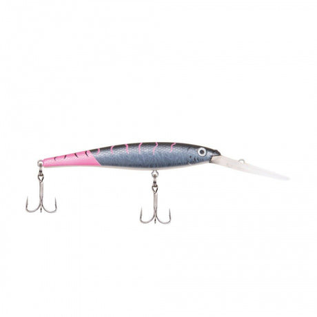 Berkley Flicker Minnow | 1/3 oz | 3 1/2in | 9cm | 6 | 18'-23' | 5.5m-7.0m | Model #FFMN9D-FTBC Firetail MF Black Cougar