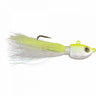 Berkley Fusion19 Bucktail Jigs | 1/4 oz | 2/0 | Model #FSN19BUCK1/4-WC White Chartreuse