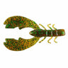 Berkley PowerBait Chigger Craw | 4in | 10cm | Model #PBBCHC4-PG Pumpkin Green Fleck