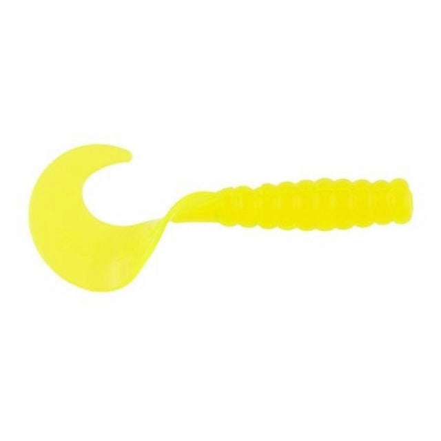 Berkley PowerBait Power Grubs | 3in | 8cm | Model #PBHPG3-CH Chartreuse