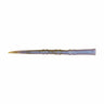 Berkley PowerBait Flute Worm | 4.7in | 12cm | Model #PBFW4.7-IGPB IKE's Green Pumpkin Blue Flash