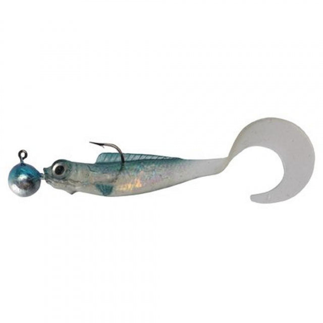Berkley PowerBait Power Minnow Grub Black Shad