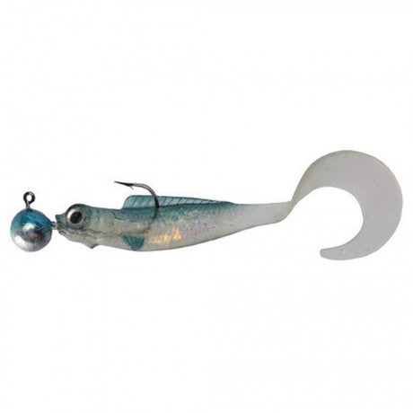 Berkley PowerBait Power Minnow Grub Black Shad