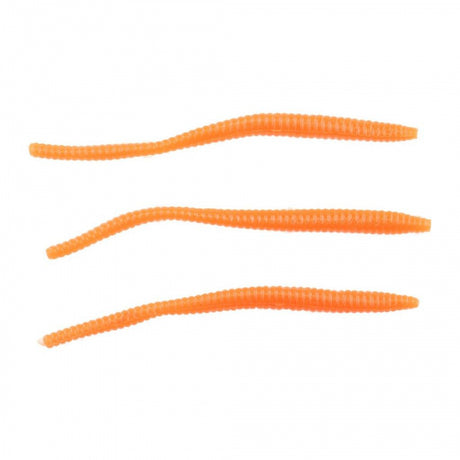 Berkley PowerBait Power Floating Trout Worm Fluorescent Orange