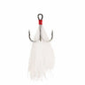 Berkley Fusion19 Feathered Treble Hook | 2 | Model #FSN19FTR1X2-WH White