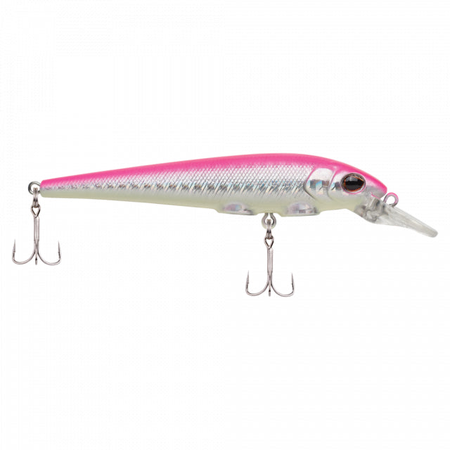 Berkley Hit Stick | 5 (1/7 oz) | 2in | 5cm | 12 | 2'-5' | 0.5-1.5m | Model #BHBHSF5-HPS Hot Pink Silver