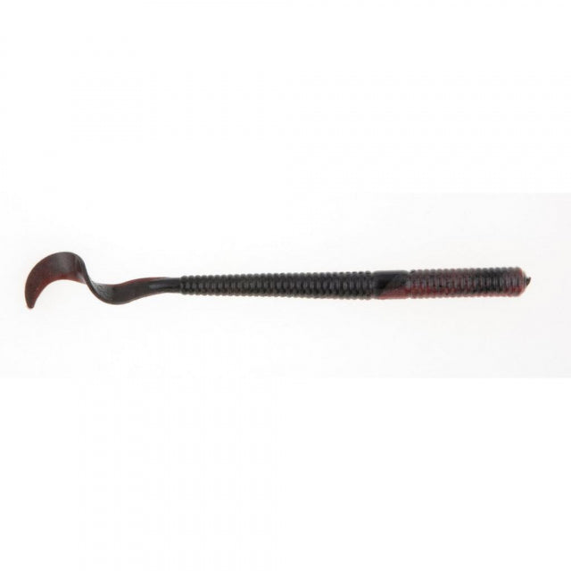 Berkley PowerBait Power Worms | 4in | 10cm | Model #PBBPW4-RS Red Shad