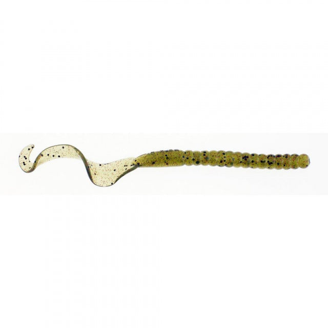 Berkley PowerBait Power Worms | 7in | 18cm | Model #PBBPW7-WRG Watermelon Red Glitter