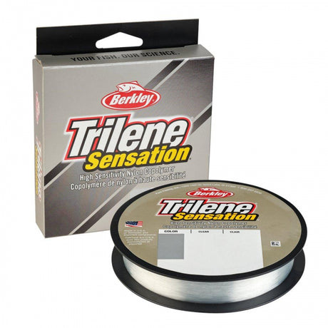 Berkley Trilene Sensation | 330yd | 301m | 8lb | 3.6kg | Model #SNFS8-15 Clear