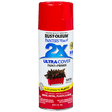 RUST-OLEUM 12 OZ Painter's Touch 2X Ultra Cover Satin Spray Paint - Satin Apple Red APPLE_RED /  / SATIN