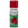 RUST-OLEUM 10.25 OZ Specialty Glitter Spray Paint - Red RED_GLITTER