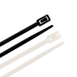 Forney Cable Ties, 8 in Releasable Standard Duty Assortment, 100-Pack