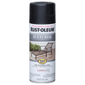 RUST-OLEUM 12 OZ Stops Rust Textured Spray Paint - Black BLACK