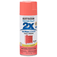 RUST-OLEUM 12 OZ Painter's Touch 2X Ultra Cover Gloss Spray Paint - Gloss Coral CORAL /  / GLOSS