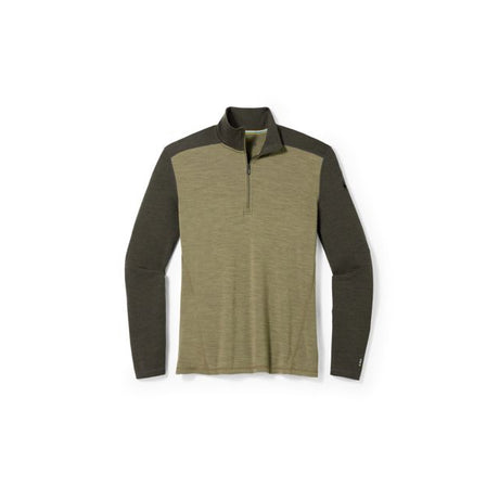 Smartwool Men's Classic Thermal Merino Base Layer 1/4 Zip North Woods Heather