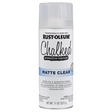 RUST-OLEUM 12 OZ Chalked Paint Ultra Matte Spray Paint - Matte Clear CLEAR