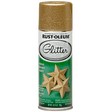 RUST-OLEUM 10.25 OZ Specialty Glitter Spray Paint - Gold Glitter GOLD_GLITTER