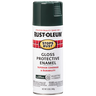 RUST-OLEUM 12 OZ Stops Rust Protective Enamel Spray Paint - Gloss Dark Hunter Green DARK_HUNTER_GREEN