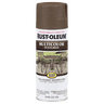 RUST-OLEUM 12 OZ Stops Rust MultiColor Textured Spray Paint - Autumn Brown AUTUMN_BROWN