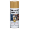 RUST-OLEUM 12 OZ Stops Rust Metallic Spray Paint - Gold Rush GOLD_RUSH