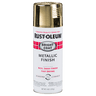 RUST-OLEUM 12 OZ Stops Rust Bright Coat Spray Paint - Gold GOLD