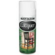 RUST-OLEUM 11 OZ Specialty Lacquer Spray - Gloss White WHITE