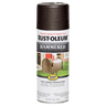RUST-OLEUM 12 OZ Stops Rust Hammered Spray Paint - Dark Bronze DARK_BRONZE