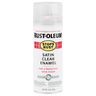 RUST-OLEUM 12 OZ Stops Rust Clear Enamel - Satin Clear CLEAR /  / SATIN