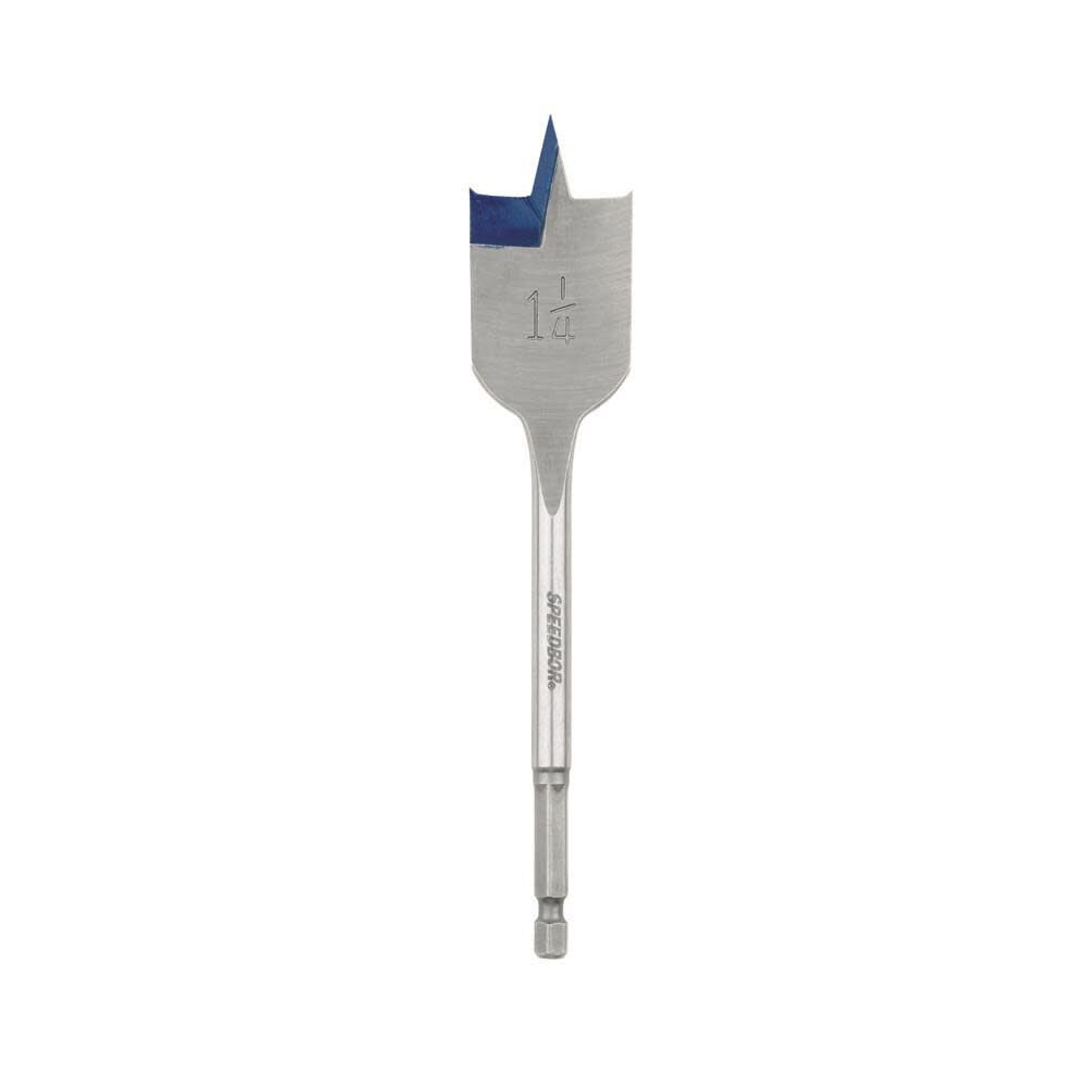 IRWIN INDUSTRIAL TOOL SPEEDBOR Standard Length Flat Bit 1-1/4 in. X 6 in. 1_1/4IN