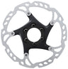 SHIMANO DEORE XT SM-RT76 DISC ROTOR- 160MM, 6-BOLT SILVER_BLACK