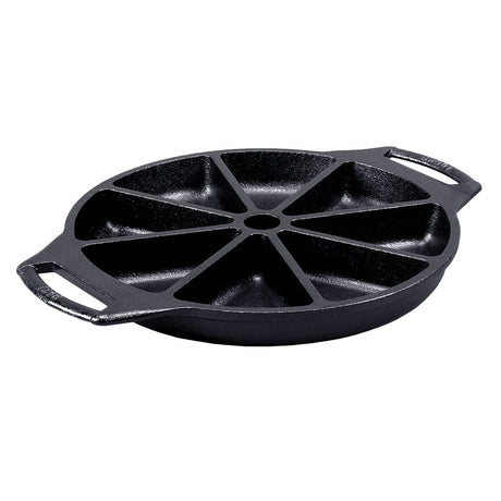 LODGE MANUFACTURING WEDGE PAN 8 IMPRESSIONS