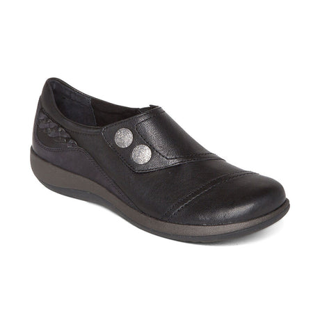 AETREX Women's Karina Monk Strap Shoe BLACK /  / W