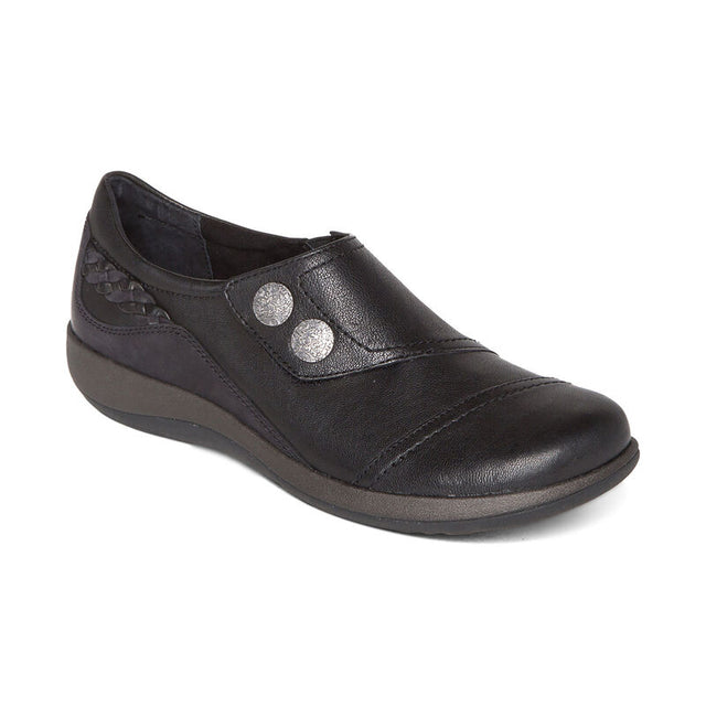 AETREX Women's Karina Monk Strap Shoe BLACK /  / W
