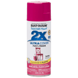 RUST-OLEUM 12 OZ Painter's Touch 2X Ultra Cover Satin Spray Paint - Satin Magenta MAGENTA /  / SATIN