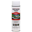 RUST-OLEUM AF1600 Athletic Field Striping Paint - White 17OZ WHITE