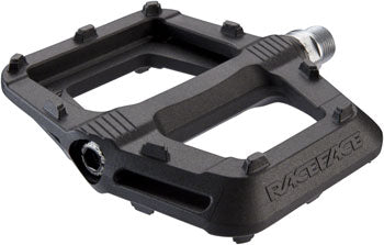 Race Face RIDE PEDALS - PLATFORM, COMPOSITE, 9/16`, BLACK BLACK / 9/16IN