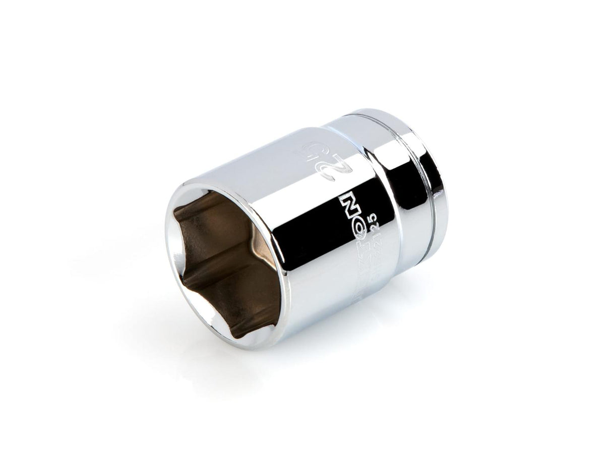 Tekton 1/2 Inch Drive x 25 mm 6-Point Socket
