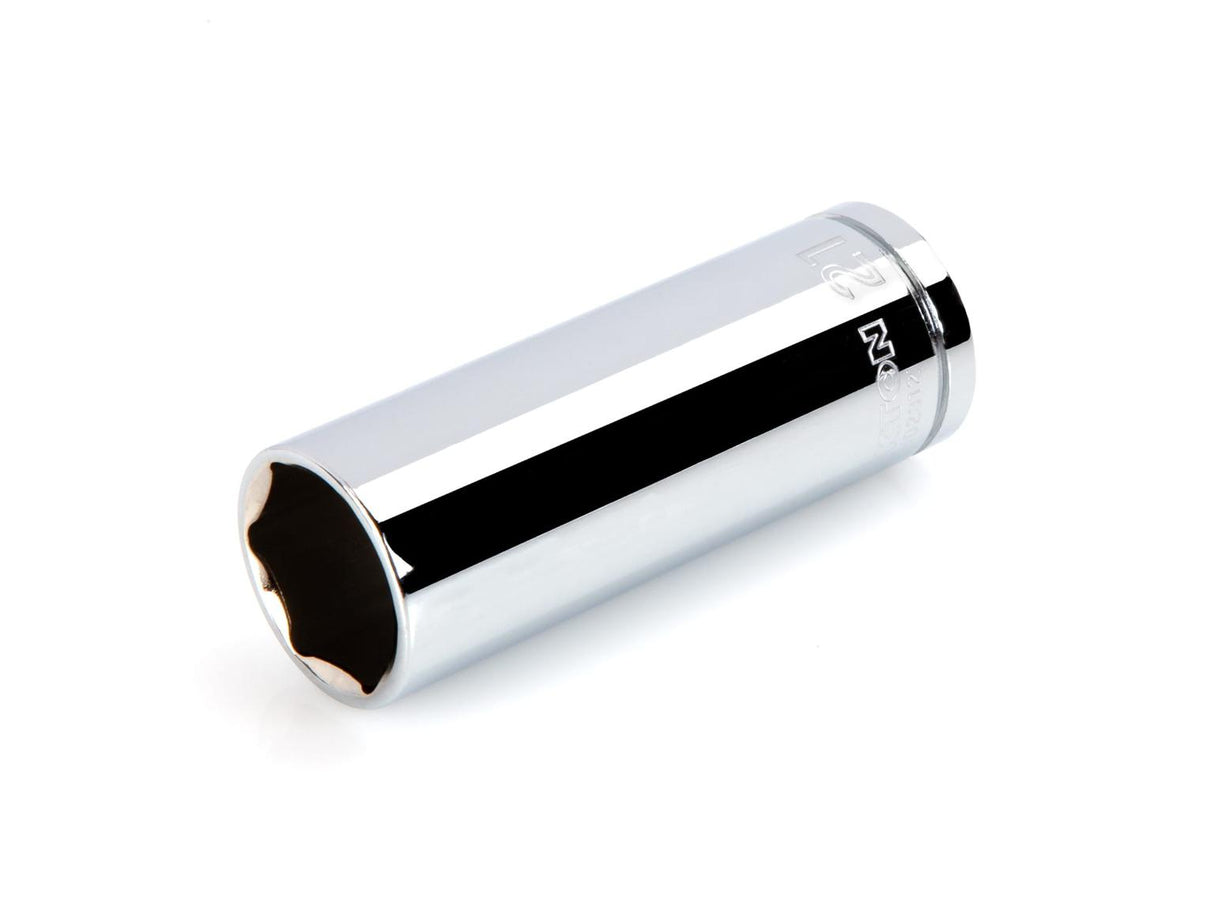 Tekton 1/2 Inch Drive x 21 mm Deep 6-Point Socket